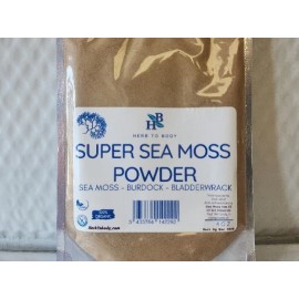 Herb To Body All Natural  SUPER Sea Moss powder 4 Oz Bag, From Peru, Best By Dec. 2026 NIB