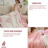 Luxape Bow Blanket Pink Bows Soft Throw Blanket Reversible Premium