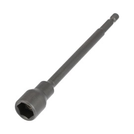 HEROFFIX 1 Pc Impact Socket Durable Hardware Tool 150mm Silver Tone CR-MO 6 Point 13mm for Car Motorcycle Dirtbike Repair