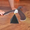 BESTonZON Balance Eagle Ornaments Plastic Balancing Eagle Tabletop Balance Bird
