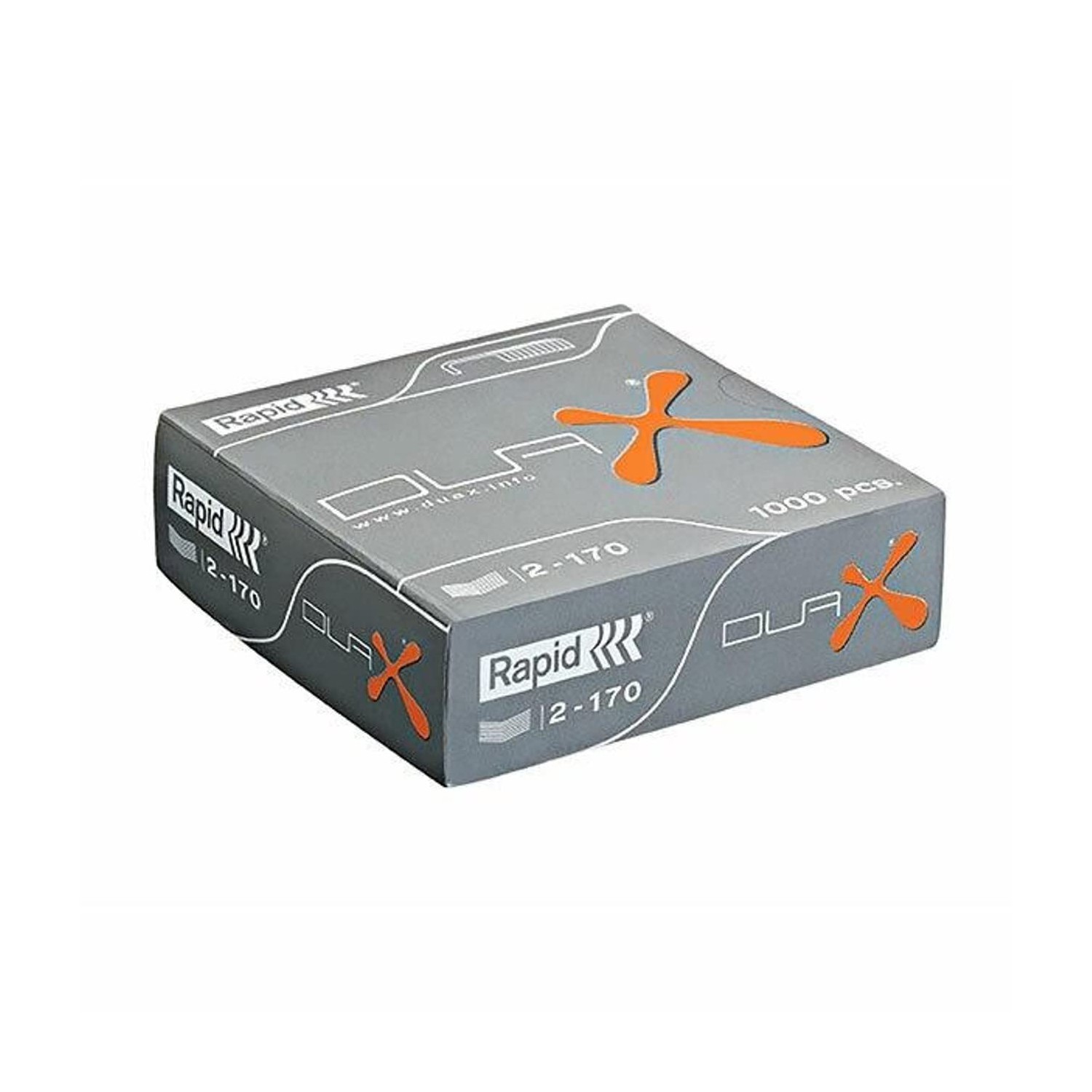 Rapid 21808300 Heftklammern DUAX, verzinkt, 1000 Stück - ibspot.com