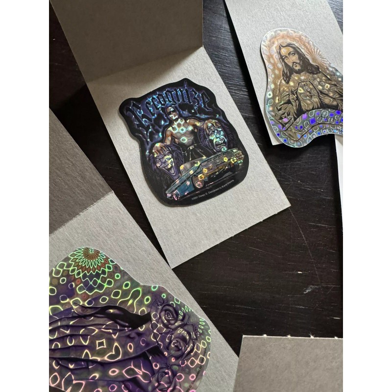 sleepy g Vintage Sticker Lot Lowrider Prism Vending Machine Sticker
