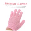 FOMIYES Body Scrubber Exfoliating Gloves Shower Brush Glove Type Wash