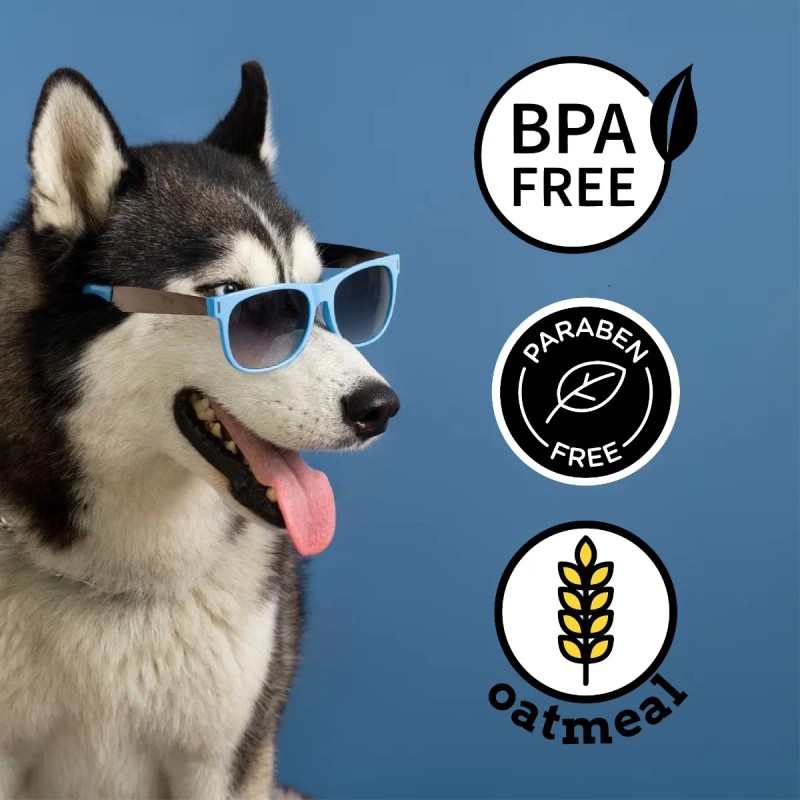 Shampoo Perro Avena Hipoalergénico Vegano DOG-O-CHEW 10L Pelaje Corto Largo