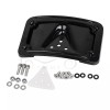 Unbranded Curved Laydown License Plate Mount Bracket w/ Frame For