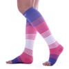 Doc Miller Open Toe Compression Socks Women and Men 20-30mmHg,