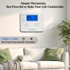 7 Day Flexible Programmable Thermostat, 2 Heat/1 Cool Heat Pump