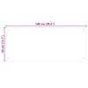 vidaXL Kitchen Backsplash, Kitchen Wall Tile Panel, Kitchen Sink Splash