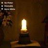 Euxper G9 40 W Halogen Bulbs, Clear Capsule G9 Dimmable