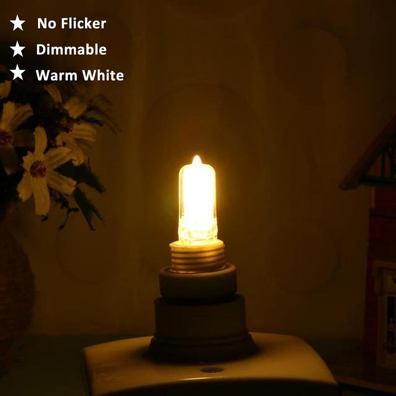 Euxper G9 40 W Halogen Bulbs, Clear Capsule G9 Dimmable
