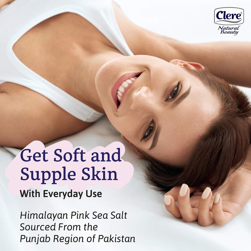 Clear Natural Beauty Soap (Himalayan Pink Sea Salt, 1 Pack)