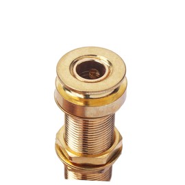 SUPVOX 3pcs Stereo Guitar Jack Socket Replacement for Bass Guitar Output Jack Plug Input Socket