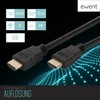 ewent EW-130114-030-N-P 1.4 High Speed HDMI Cable with Ethernet A/A,