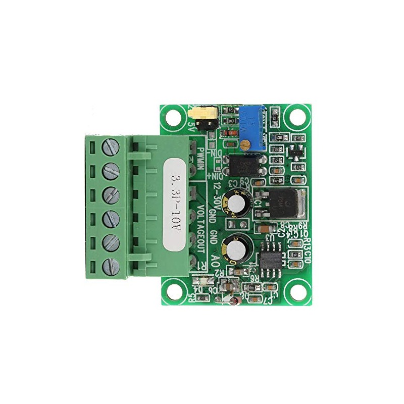 Garosa PWM-to-voltage module 0-100% PWM Signal to 0-10V Voltage Converter