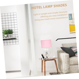 OSALADI Sturdy Fabric Lampshade Small Lampshade for Wall Lamps Ceiling Lights Easy to Install Replacement
