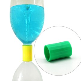 Tornado Connector Bottle Tornado Maker Novelty Tornado Maker Vortex Connection Tube Tornado Connection Tube Science Toy for Tornados, Science Experiments, Education, Pack of 10