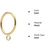 48 x Gold Metal Curtain Ring Inner Diameter 38mm Fits