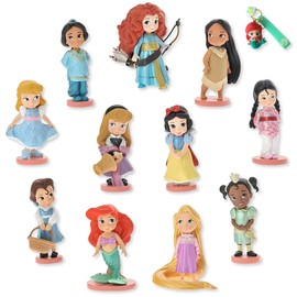 GREEN BRAIN Figuras de Princesas para niñas, Juguetes de Princesas para niñas, Set de 11 Princesas coleccionables