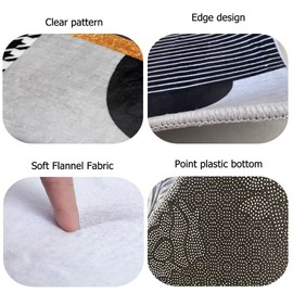 5' X 7' Galaxy Area Rug Dark Blue Starry Sky Carpets for Kids Bedroom Living Room Glitter Outer Space Throw Rugs Floor Mat