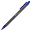 Integra Retractable Ballpoint Pen, Rubberized Barrel, Medium Point, Blue (ITA30032)