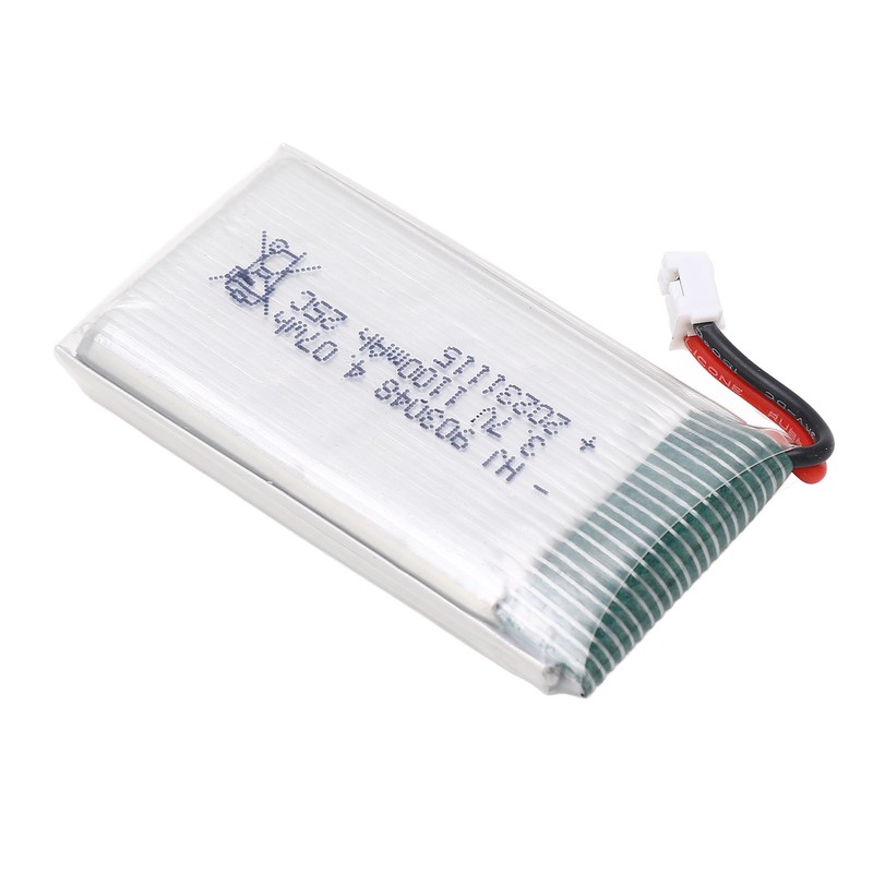 3.7V 1100mAh Battery With PH2.0 Connector Drone Flight Battery Li