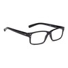 Vintage Reading Glasses Men Women（Black，+1.25）