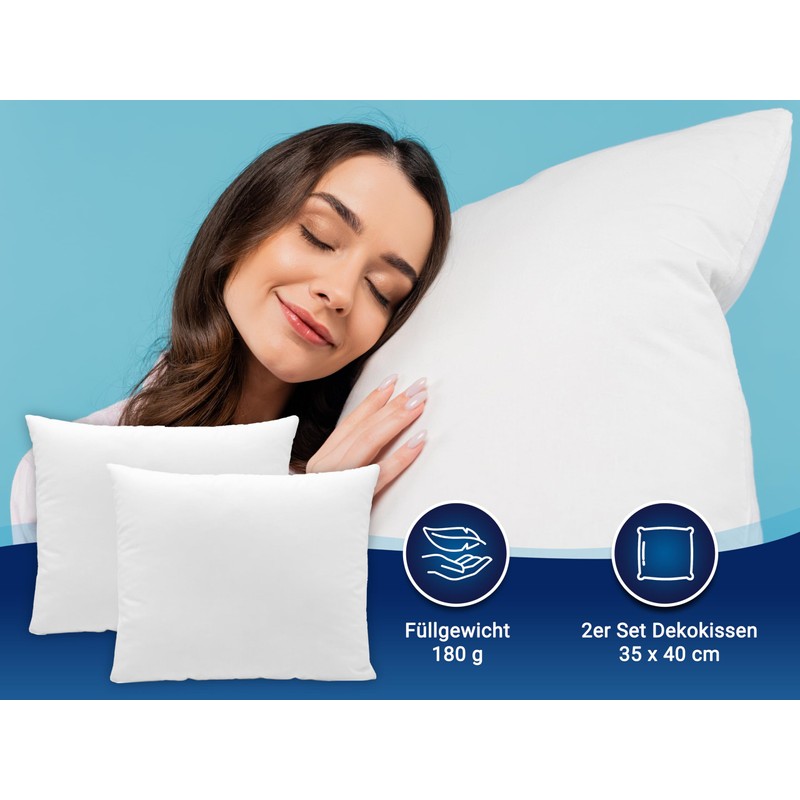Zollner 114 Set of 2 Microfibre Cushions Various Sizes Washable