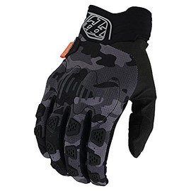 Troy Lee Designs Motocross Motorcycle Dirt Bike Racing Mountain Bicycle Riding Gloves, Scout Gambit Glove Camo (Gray, Medium)