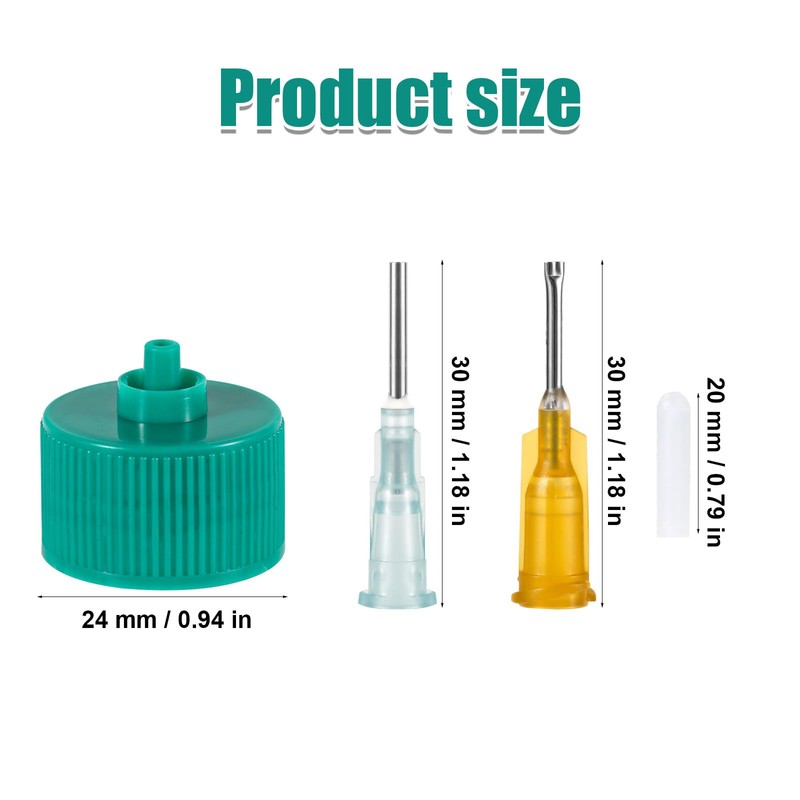 41pcs Precision Applicator Caps Set, Precision Tip Applicator Caps for