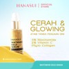 HITAM Hanasui Whitening Gold Serum - Anti-aging Bright & Glowing
