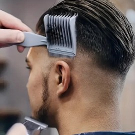 Hair Cutting Comb Set 3 Pack – Long Handle Anti-Slip Barber Combs for Men, Home Hair Trimming Tool for Easy DIY Haircuts for Adults & Kids