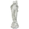 Design Toscano Ascending Angel Garden Statue, Medium, Antique Stone