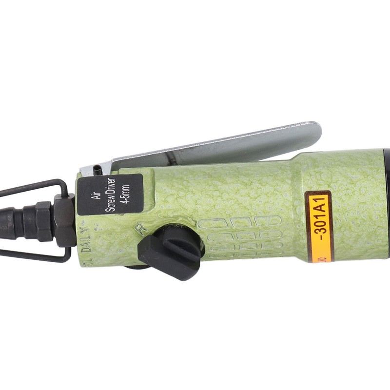Pneumatic Screwdriver 8000RPM 1/4in 4‑5mm Capacity High Torsion Pneumatic Air