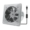 FanGoFast 6 inch Exhaust Fan Metal Ventilation Fan with Switch
