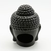 Omonic Porcelain Zen Garden Yoga Meditation Black Thai Buddha Head