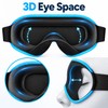 3D Blackout Sleep Eye Mask for Women & Men, Contoured