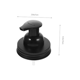 KICHOUSE Stainless Steel Replacement Pump for Liquid Dispensers Pump for Bottles for Soaps Lotions Conditioners Upgrade Your Bathroom Kitchen