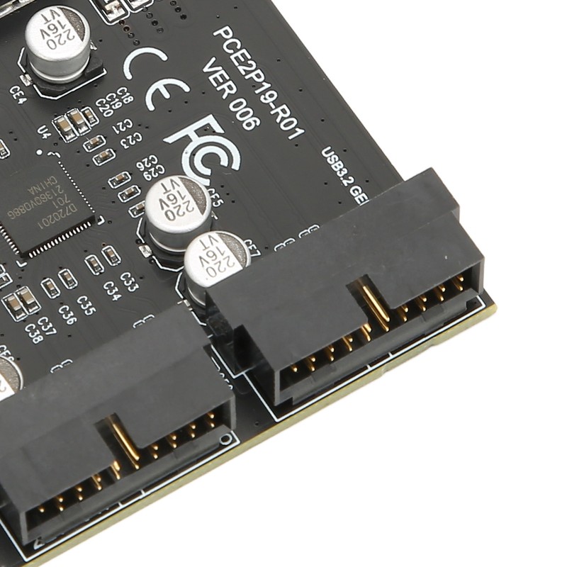 PCIE to USB 3.2 Expansion Card 5Gbps High Speed USB3.2