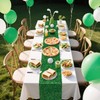 Grass Table Runner, 6 Pcs Green Grass Table Runners for
