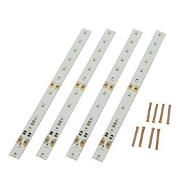 Greenmax 8462 N-Gauge Indoor Lighting Unit, Narrow Width, White, 4-Pack