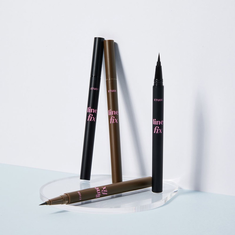 Etude [에뛰드]라인 픽스 브러쉬 라이너 [Etude] Line Fix Brush Liner