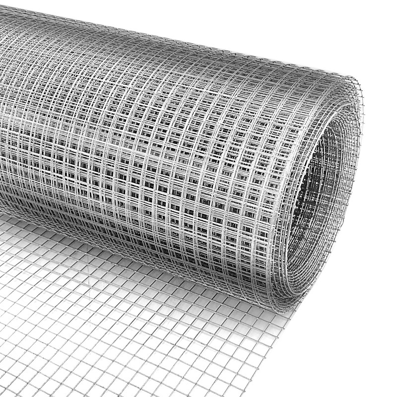 Hardware Cloth 8'' x 20' 1/4 in Galvanized Wire Mesh