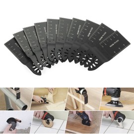 10pcs Multifunctional Saw Blades High Carbon Steel 34mm Oscillating Saw Blades Power Tools Accessories for Cougar for Multimaster