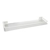Shower Caddy Wall Mount Organizer Shelves Aluminium Cream Style Large