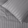 Sleepdown Soft Hotel Quality 225 THREAD COUNT POLYCOTTON Satin Stripe