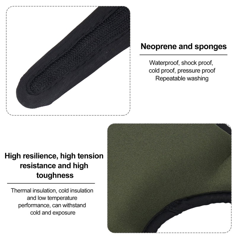 1 Pair Adjustable Knee Pads Multifunctional Waterproof Gardening Kneeling Pad