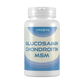 Vitasyg Extra Strength Glucosamine Chondroitin MSM – Tablets, 1 Pack, , ,