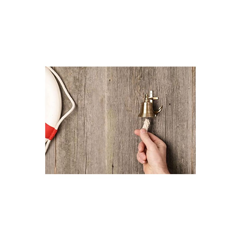 mare-me Ship Bell Anchor Antique