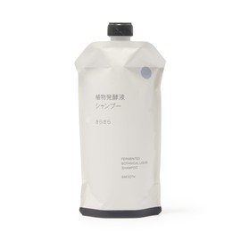 MUJI 84465574 Plant Fermentation Liquid Shampoo Smooth (For Refill), 11.5 fl oz (340 ml)