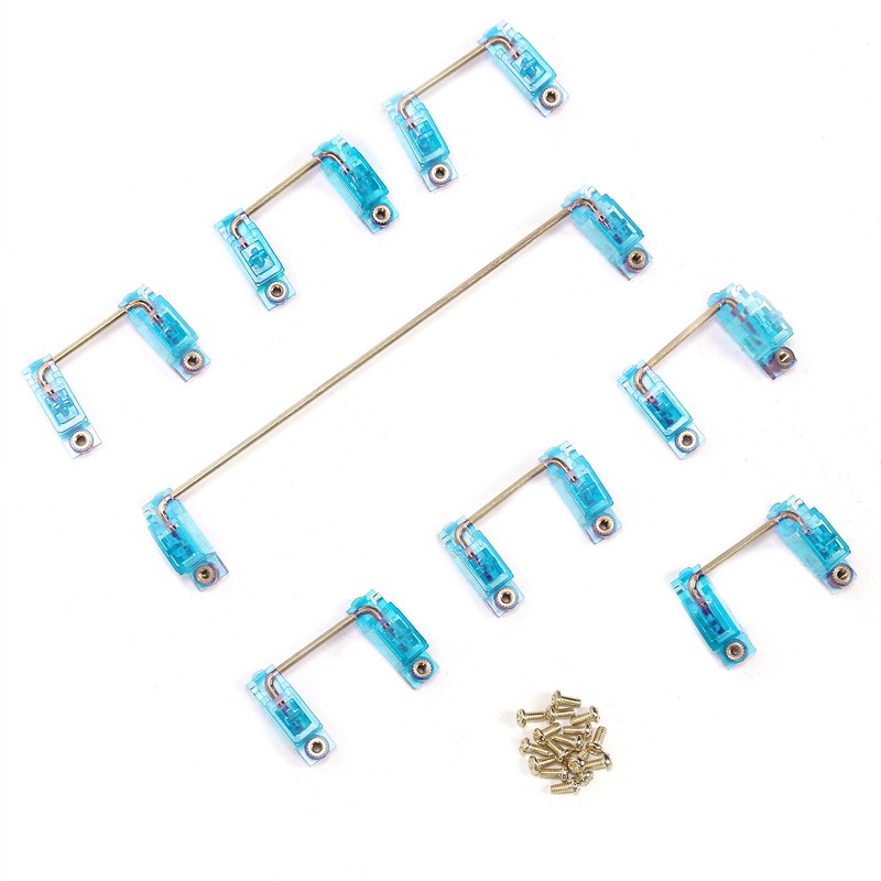 Mechanical Keyboard Stabilizer 2 Specifications with Golden Wire Keycap Accessory